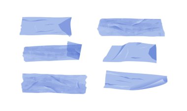  Beyaz arkaplanda vektör bant koleksiyonu