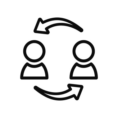 İş adamlarının vektör illüstrasyonu