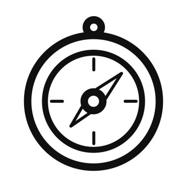 Vektör trend basit kronometre vektör çizim şablonu