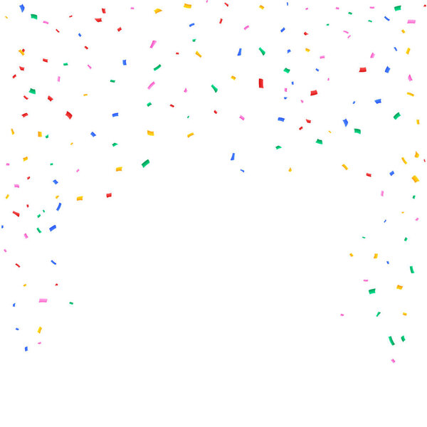 Векторные абстрактные векторные конфетти