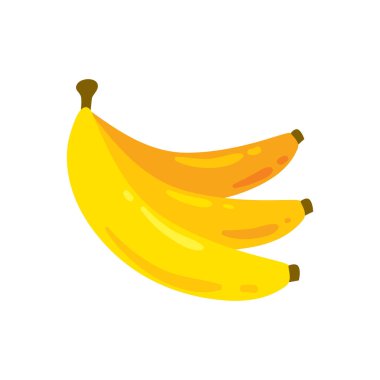 vektör muz taze meyve simgesi izole tasarımı