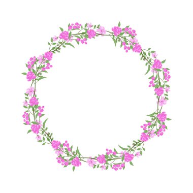 34 Vektör eli beyaz arkaplana çiçek çelengi çerçevesi çizdi