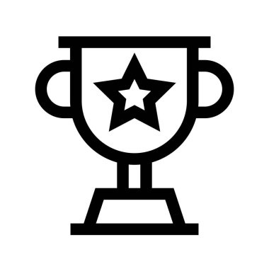 Ödül simgesinin vektör resim çizimi