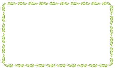 Vektör güzel çiçek çerçevesi son tasarım elementi