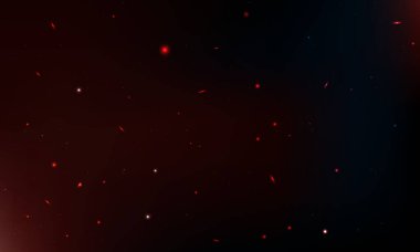 Siyah arkaplanda vektör ateş elemanı vektörü