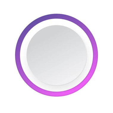 Vektör mor daireler arka plan şablonu