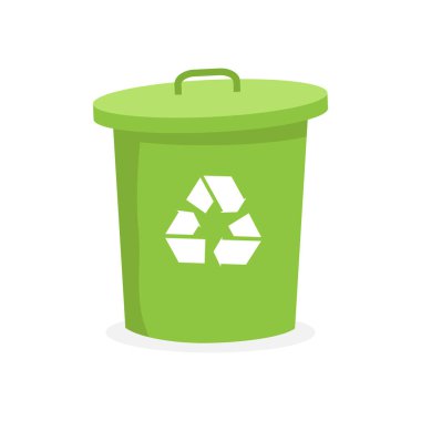 Vektör çöp kutusu vektör ögesi