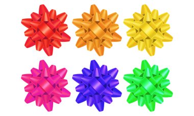 Vektör hediyesi, kutlama kutlaması setini süslüyor