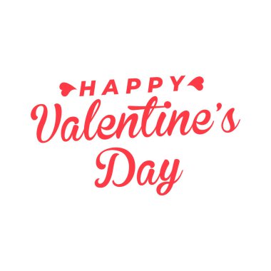 vektör el, Sevgililer Günü için minimum kart çizdi