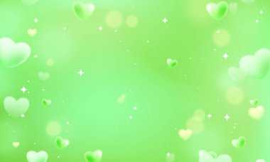 Vektör bulanık Sevgililer Günü arkaplan tasarımı