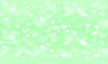 Bulanık elementlerle vektör sevgililer günü duvar kağıdı