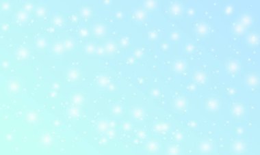 Vektör zarif mavi parlak bokeh ışık arkaplan tasarımı