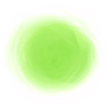 Vektör soyut yeşil sıçrama suluboya tasarımı