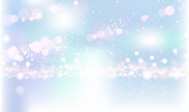Vektör soyut gerçekçi bokeh ışıkları duvar kağıdı