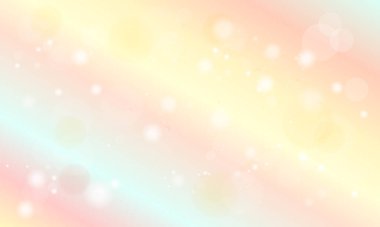 Vektör soyut bokeh pastel gradyan arkaplan