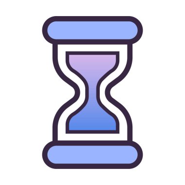 Kum saatinin süresi dolmak üzere. Sürenin sonu.