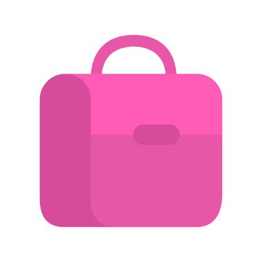 Vektör işi bavul karikatür vektör ikonu çizimi. iş nesnesi simgesi kavramı izole edildi