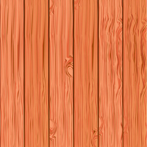 Fondo Madera Vectorial Realista — Vector de stock