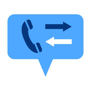 Beyaz arkaplanda hizmet destek hattıyla konuşan vektör en düşük arama telefonu ve baloncuk konuşması