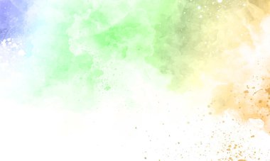 Vektör suluboya lekeleri soyut arkaplan