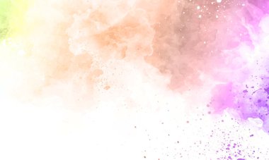 Vektör suluboya lekeleri soyut arkaplan