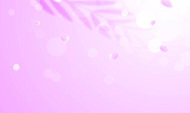 Mor gül kaplamasının vektör yaprakları