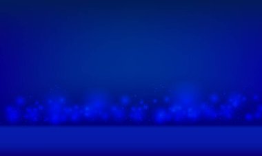 Mavi vektör arkaplan boş şablonu kopyalama alanı ile bulanık