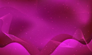 Vektör gradyan pembe dinamik dalgalı arkaplan