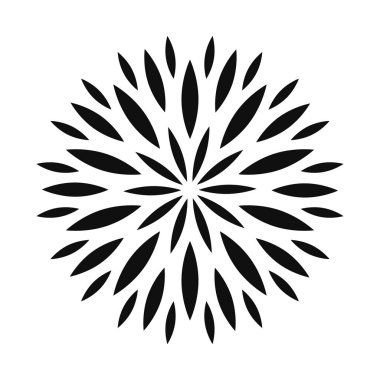 Vektör mandala dekoratif element oryantal desen vektör çizimi