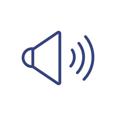 Vektör hoparlörü vektör illüstrasyon tasarımı