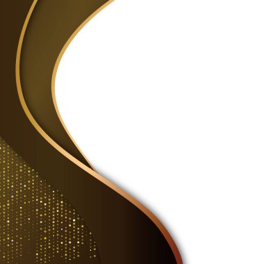 Vektör tasarımı arka plan altın modern lüks