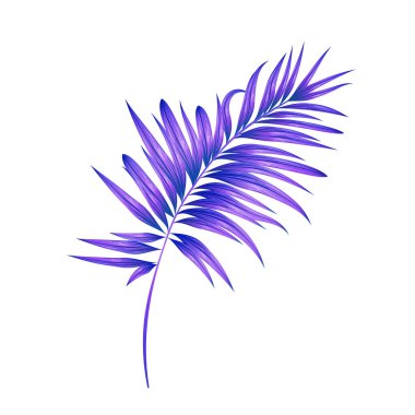 Vektör soyut tropikal mavi davetiye pankartını bırakır