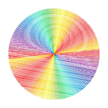 Vektör soyut gökkuşağı daireleri arka plan etkisi