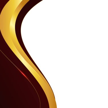 Vektör kırmızı soyut modern dalga şablonu