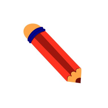 vector potlood geïsoleerd op witte achtergrond