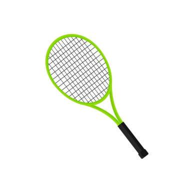 Vektör tenis raketleri açık hava spor ekipmanları