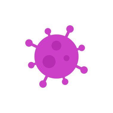 Beyaz arka planda Coronavirüs 'ün taşıyıcı korona virüsü