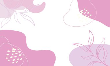 Vektör el çizimi minimalist arkaplan