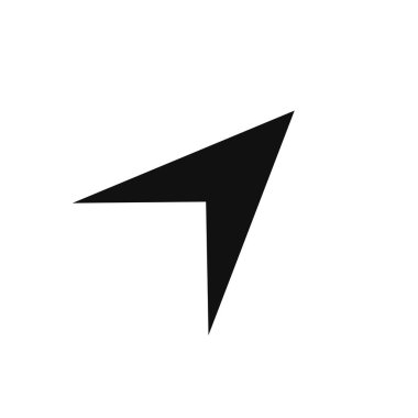 Geometrik şeklin vektör illüstrasyonu