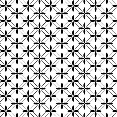 Çiçek şekilli vektör deseni. Doğu tekstil desenli dekoratif Çin klasik afişi