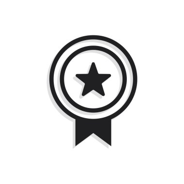 Vektör onaylı simge beyaz arkaplan vektörü resimlemesinde izole edildi