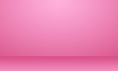 Vektör pembe gradyan pürüzsüz stüdyo arkaplanı