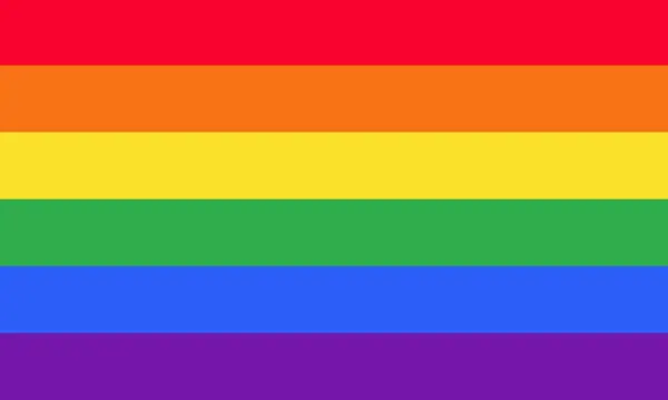 Vektör bayrağı lgbt gurur topluluğu gay kültür sembolü gurur sembolü