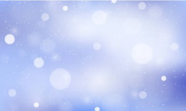 Vektör gerçekçi bokeh ışıklar duvar kağıdı