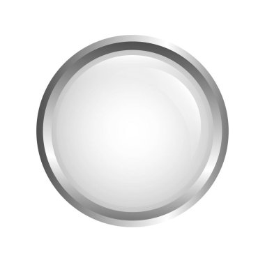 Vektör dairesi modern çerçeve 3d biçimi