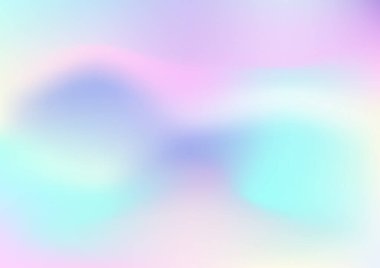 Hologram Soyut Arkaplan Plastik Gradyan Ağ Vektörü