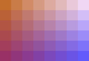 Renk örneklerinin vektör çizimi. Vektör gradyan düz renk palet örnekleri ayarlandı