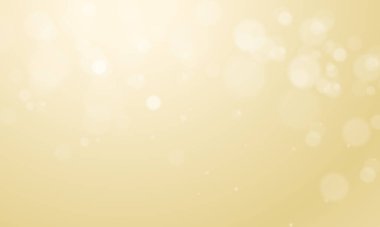 Parlayan ışıltılı bokeh ile vektör sarı arkaplan
