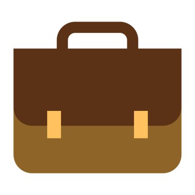 Beyaz evrak çantasının vektör illüstrasyonu