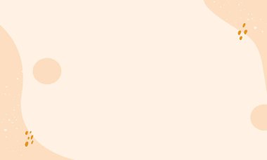 Vektör minimalist nötralize sıvı şekli soyut arka plan çizimi